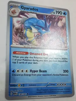 Pokemon Gyarados Scarlet & Violet-151 130/165 Reverse Holo Rare NM/M Unplayed - Image 3
