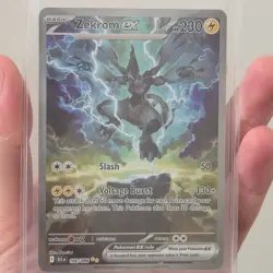 Pokemon Zekrom EX 166/086 Black Bolt Special Illustration Rare ENG GEM MINT - Image 1