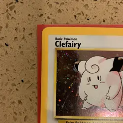 Pokemon TCG Clefairy Base Set 2 Holo Rare MP - Image 3