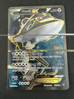 Steelix Ex 108/114 XY Steam Siege Full Art Ultra Rare LP Pokemon - Image 1