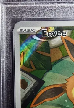 2025 Pokemon Prismatic Evolutions ETB Eevee #173 Black Star Promo PSA 9 - Image 2
