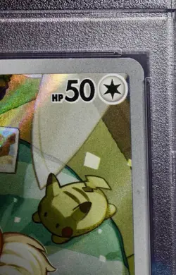 2025 Pokemon Prismatic Evolutions ETB Eevee #173 Black Star Promo PSA 9 - Image 3
