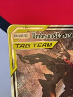 JUMBO Oversized Umbreon & Darkrai GX Tag Team Promo SM241 Pokemon HP #1 - Image 2