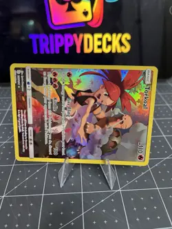 Pokemon TCG Torkoal 237/236 Secret Rare Full Art, Sun & Moon Cosmic Eclipse - Image 3
