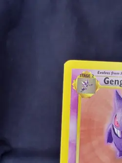 Pokemon TCG Gengar #20/62 Fossil Non-Holo Unlimited WOTC VTG 1999 - Image 2