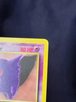 Pokemon TCG Gengar #20/62 Fossil Non-Holo Unlimited WOTC VTG 1999 - Image 3