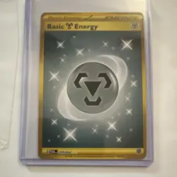 Pokemon Basic Metal Energy 099/064 Shrouded Fable Holo Hyper Rare Foil - Image 1