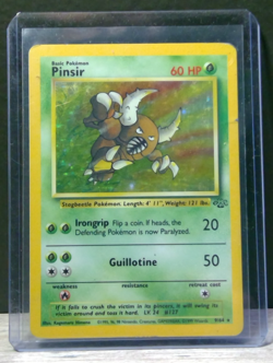 Pinsir 9/64 - Jungle Holo Rare - WOTC Vintage Pokemon TCG - Image 1