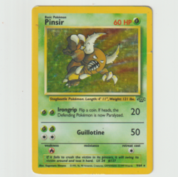 Pinsir 9/64 - Jungle Holo Rare - WOTC Vintage Pokemon TCG - Image 4