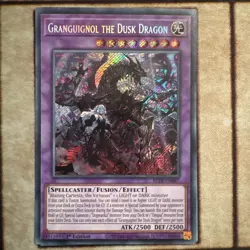 Yugioh BLTR-EN087 Granguignol the Dusk Dragon - Secret Rare 1st Edition - Image 1