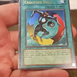 Yu-Gi-Oh! Creature Swap Legacy of Darkness LOD-081 1st Edition Holo Spell - Image 2