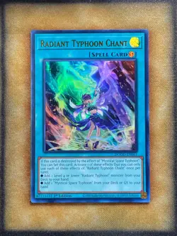 Yugioh Radiant Typhoon Chant DOOD-EN061 Ultra Rare 1st Ed NM - Image 1