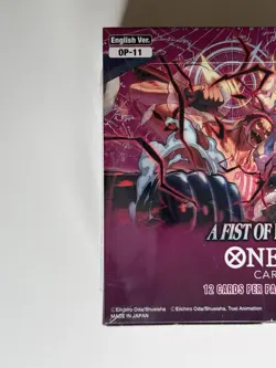 One Piece OP11 A Fist of Divine Speed Display Box 24 Booster ENG NEW SEALED - Image 5