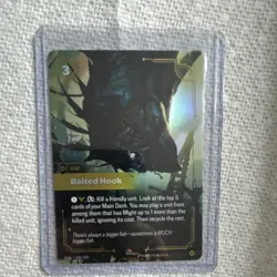 League of Legends Baited Hook Gear Card OGN Holo 242/298 Cost 3 Collectible - Image 1