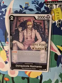 One Piece Card Game Donquixote Rosinante Judge Foil - OP02-108 NM - Image 1