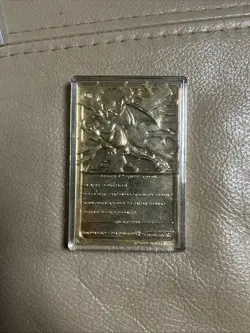 Pokemon Special Edition 23 karat Gold Plated Trading Card / #06 Charizard - Image 3