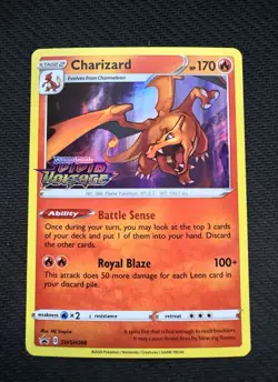 Pokemon Charizard SWSH066 SWSH: Sword & Shield Promo Card Holo NM - Image 1