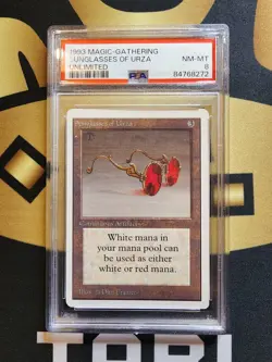 Sunglasses of Urza (PSA NM-Mint 8) - Unlimited - Magic the Gathering (MTG) - Image 1