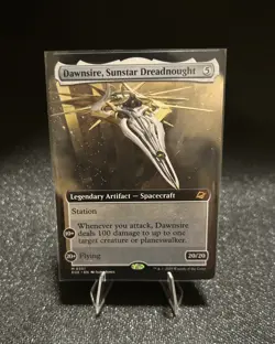 MTG Dawnsire, Sunstar Dreadnought (Extended Art) Edge of Eternities Regular 0351 - Image 1