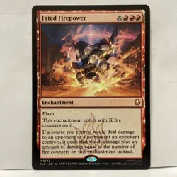 MTG Fated Firepower Magic: The Gathering Avatar: The Last Airbender Mythic #0132 - Image 1