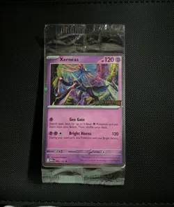 75x Mega Evolution Stamped Xerneas 064/132 Promo Sealed - Pokemon TCG - Image 1