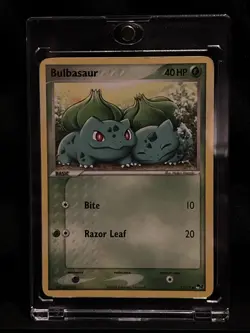 Pokemon TCG Bulbasaur 12/17 2005 POP Series 2 Tournament Promo LP - Image 1