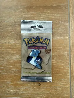 Pokemon 1999 WOTC Fossil Booster Pack Long Crimp SEALED 21.95g Super Heavy! - Image 3