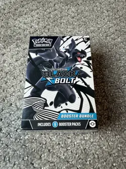 Pokemon Black Bolt Booster Bundle Box NEW Factory Sealed - Image 1