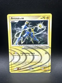 Arceus AR6 Holo Rare Platinum Arceus Pokemon - Image 1