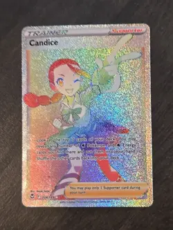 Candice Full Art 204/195 Rainbow Secret Rare Silver Tempest Pokemon TCG NM - Image 1