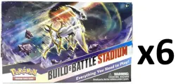Pokemon SWSH9 Brilliant Stars Build & Battle STADIUM 6-Box CASE FACTORY SEALED! - Image 1