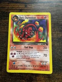 Pokemon TCG Dark Charmeleon Team Rocket 32/82 Regular Unlimited Uncommon - Image 1