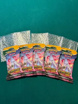 Pokemon Sword and Shield Evolving Skies Hanger Booster Pack Sealed New - Image 1