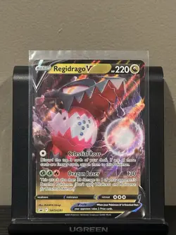 Pokemon Regidrago V SWSH281 Black Star Promos Ultra Rare Holo NM - Image 1