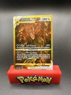 Pokemon TCG Giratina VSTAR GG69/GG70 Crown Zenith Galarian Gallery Gold Rare NM - Image 1