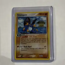 Pokemon Swampert 27/100 EX Crystal Guardians Holo Rare English Stage 2 HP 120 - Image 1