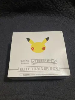 Pokemon Celebrations Elite Trainer Box ETB 25th Anniversary Sealed - Image 1