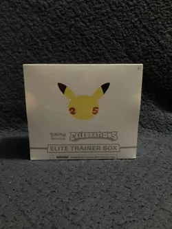 Pokemon Celebrations Elite Trainer Box ETB 25th Anniversary Sealed - Image 2