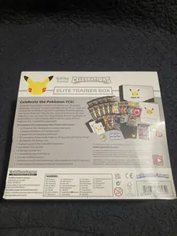 Pokemon Celebrations Elite Trainer Box ETB 25th Anniversary Sealed - Image 4