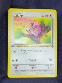 Jigglypuff 1st Edition 54/64 Jungle Base Set WOTC Pokemon TCG Lot Of 3 NM - Image 1