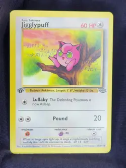 Jigglypuff 1st Edition 54/64 Jungle Base Set WOTC Pokemon TCG Lot Of 3 NM - Image 3