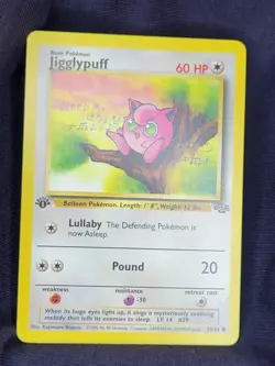 Jigglypuff 1st Edition 54/64 Jungle Base Set WOTC Pokemon TCG Lot Of 3 NM - Image 5
