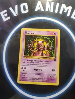 Pokemon TCG Mewtwo Wizards Black Star Promos 14 LP - Image 1