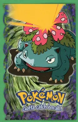 Venusaur Pokemon Topps Die Cut 3 of 12 B - Image 1