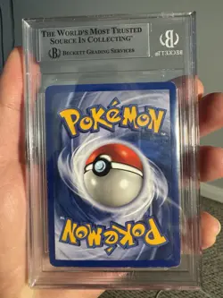 Pokemon TCG Base Set Charizard 4/102 Holo Rare Beckett Grade 6 EX-MT - Image 2