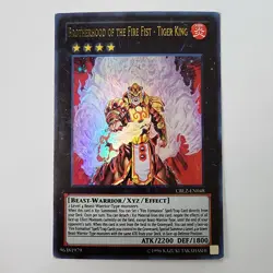 Brotherhood of the Fire Fist - Tiger King- CBLZ-EN048 - Ultra Rare - HP - Yugioh - Image 1