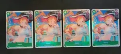 x4 Playset - Nami OP14-031 (SR) The Azure Sea’s Seven One Piece TCG English - Image 1