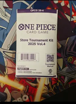 x4 One Piece TCG Store Tournament Kit 2025 Vol.4 - Image 1