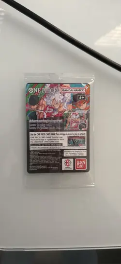 One Piece TCG Monkey D. Luffy Rutgers College Promo - Sealed - Image 1