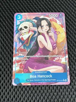 Boa Hancock Alt Art OP13-051 R* One Piece Carrying On His Will English NM - Image 1